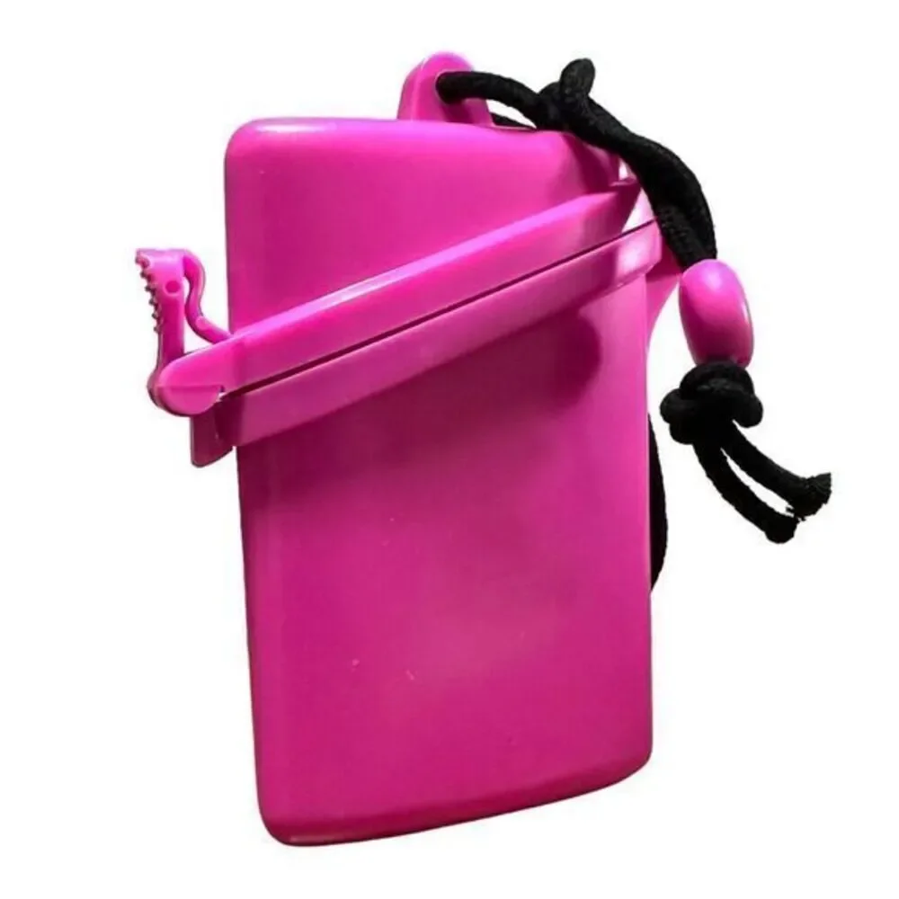 Vintage 1993 Pink  Security Safer Money/Card‎ Holder